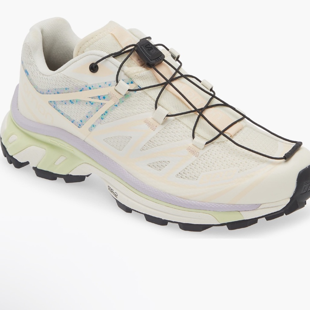Salomon Women's Sneakers in Cream and Black
